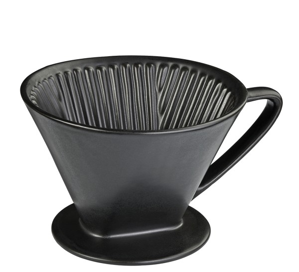 Kaffeefilter Gr. 4, schwarz matt